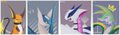 My 4 fan characters