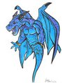 Blue Dragon by Kydron