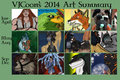 A Year's Worth Of Art Heres To Many More!