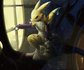 Epic Renamon Card by Tricksta