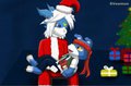 Merry christmas and happy new year my puppy
