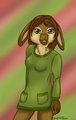 Bunny in a Sweater