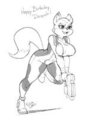 Zero Suit Fox by kevinsano