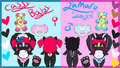 Cassy and Yamaro 2015 reference sheet