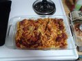 Sausages and meatball pizza bake by yaegashi