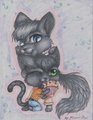 Two nom's make a right! by Kibatheloanwolf