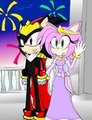 Shadamy - King and Queen of Mobius by Animegirl300