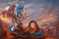 Ambient Desert Evening by sixthleafclover