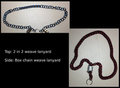 Lanyard Examples by twindragoncrafters