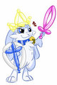 Brave Balloon bunny knight by Onigrift