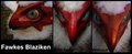 Blaziken Mask by WyrmsRoost