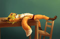 NEW!! Table with 100% more FOX :3 by JCFox