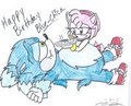 .:GIFT:.Blue-Chica