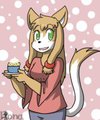 Mimi with cakey