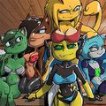 Leaf and friends SFW