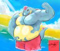 (Commission for flamingfirefury) Teenage bulk by Amby