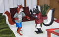Living Room Sparring