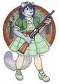Back off! by RedneckFur