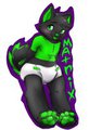 badge commission 1 of 10  by RyanAsteroid