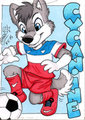 He shoots he scores!! FC2015 Badge! by SomePervyDog