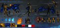 Ja'Kar Psudavis Hashei Leasoncre Anthro/Biped Ref sheet v2.0 by leasoncre