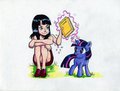 My Little One Piece: Twilight x Robin Study Partners by IrieMangaStudios74