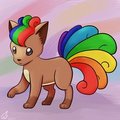 Alynna - Vulpix (pokemon) by Alynna