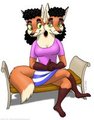 Teleia poses for a portrait by KinkyTurtle