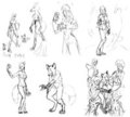 Kitsune Daughter sketch