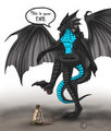 adarkpassenger Commission- Dragoness by jameless