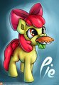 Ah made you pie!
