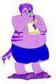 Goop the grape goo sheepdog by TheLittleShapeshifter