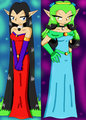 The Good Witch and The Evil Witch by HolyLaxativeApples