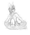 Bum Bunny by wolfkidd