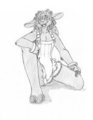 Constance: Cutoff Overalls by wolfkidd