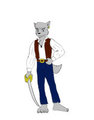 Character Design Challenge #1: Wolf Pirate by LoneWolf23k