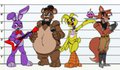 Day Shift at Freddy Fazbear's Pizza Circa 1993 by MuneSol