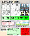 Commissions sheet 2015 by WinickLim