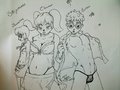 Stripmunks Jeanette, Eleanor, and Simon by zmorphcom