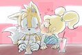 Tails and Eleanor :comm: by BlueChika