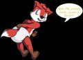 Bite my crinkly padded tushy