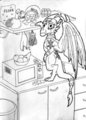Cynder, - Terror of the Cookies