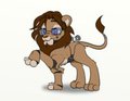 Theo the Clockwork Lion by MuneSol