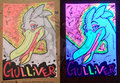 UV Conbadge - Gulliver by misako
