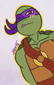 Donatello by ratchiedoodles