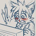 Rare image of Mahin embarrassed