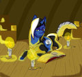Writting in the Dark by Nightwolf1513