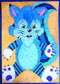 Puky warrior squirrel (finished drawing) by PokkyRedPanda