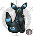 Shiny Umbreon by Wullabi