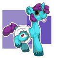 AT- happy pone-  by LittleTurt